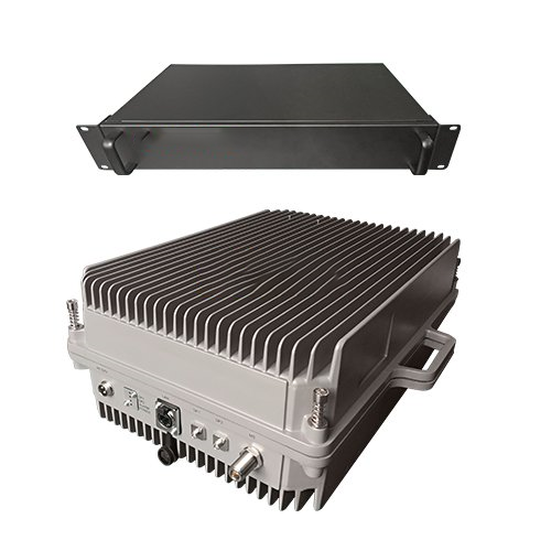  龙湖350M PDT消防集群警用数字光纤直放站近远端机