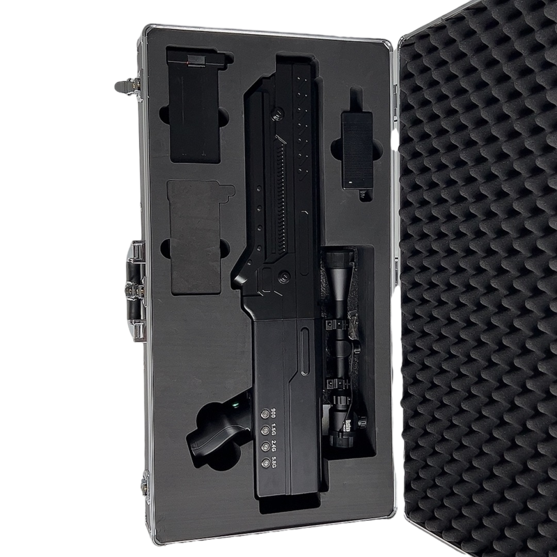  龙湖手持便携式枪型低空防御反制四通道B型